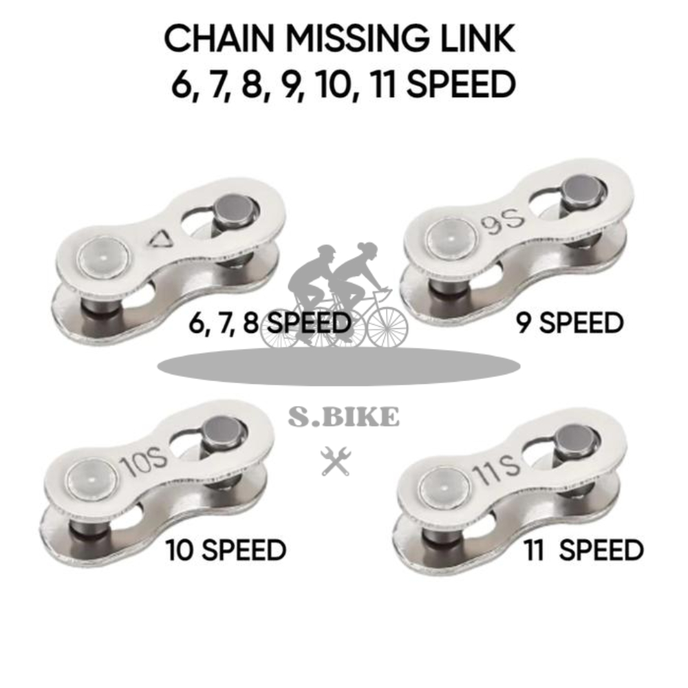 Jual [ S.BIKE ] Sambungan Rantai Sepeda 6, 7, 8, 9, 10 Speed Missing ...