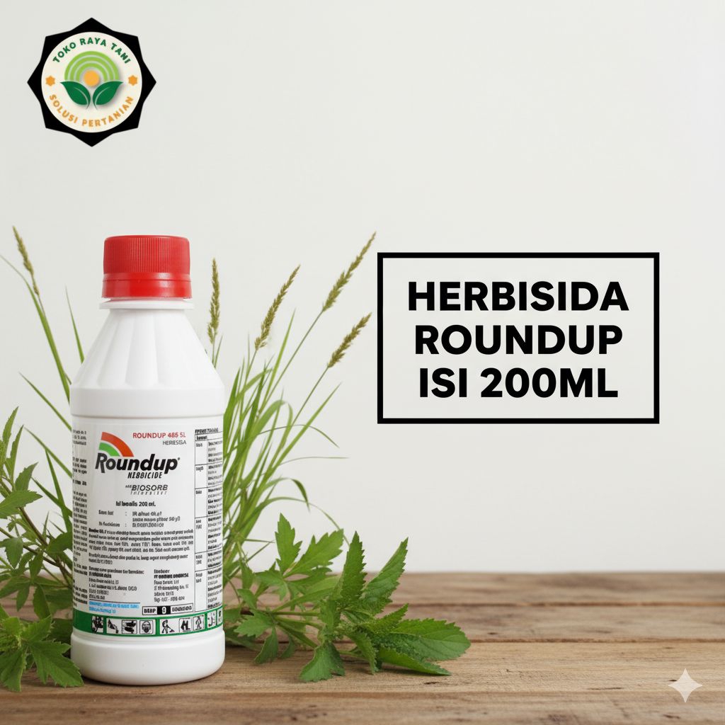 Jual Jual Roundup racun rumput pembasmi rumput liar roundup 200ml ...