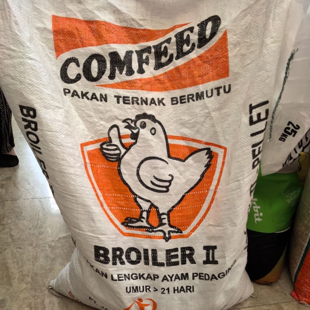 Jual BROILER I II PAKAN TERNAK MAKANAN AYAM PEDAGING UMUR 21 HARI BR2 ...