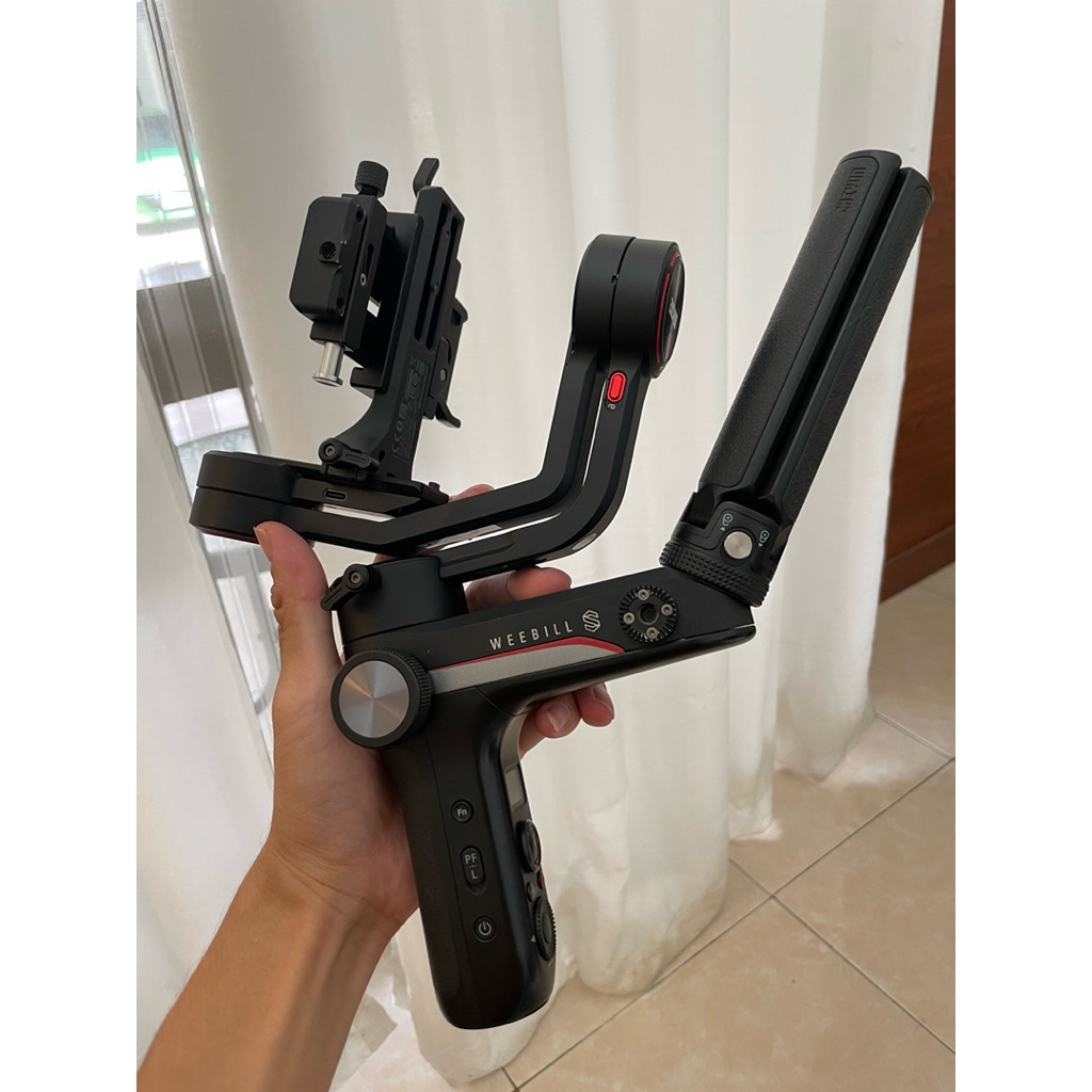 Zhiyun Weebill S – Stabilisateur Vidéo 3 Axes Pour Appareil/caméscope (charge Max 2,99kg) - Occasion