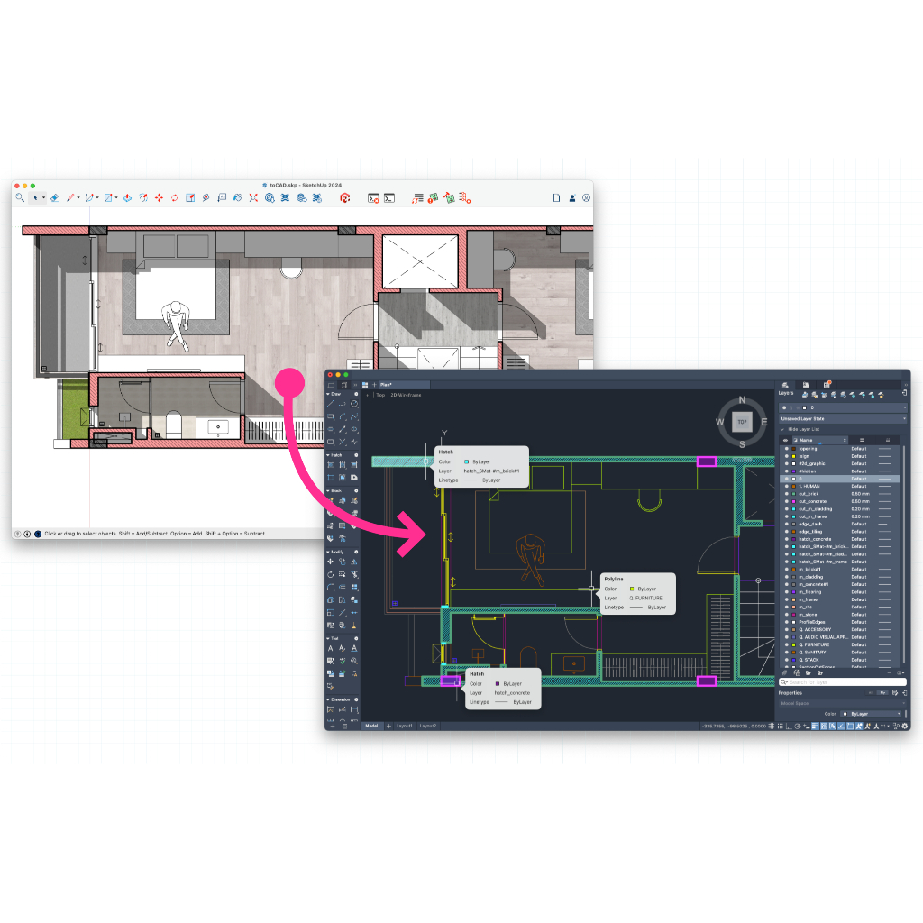 Jual Curic to CAD Plugins Sketchup plus Tutorial Dasar | Shopee Indonesia