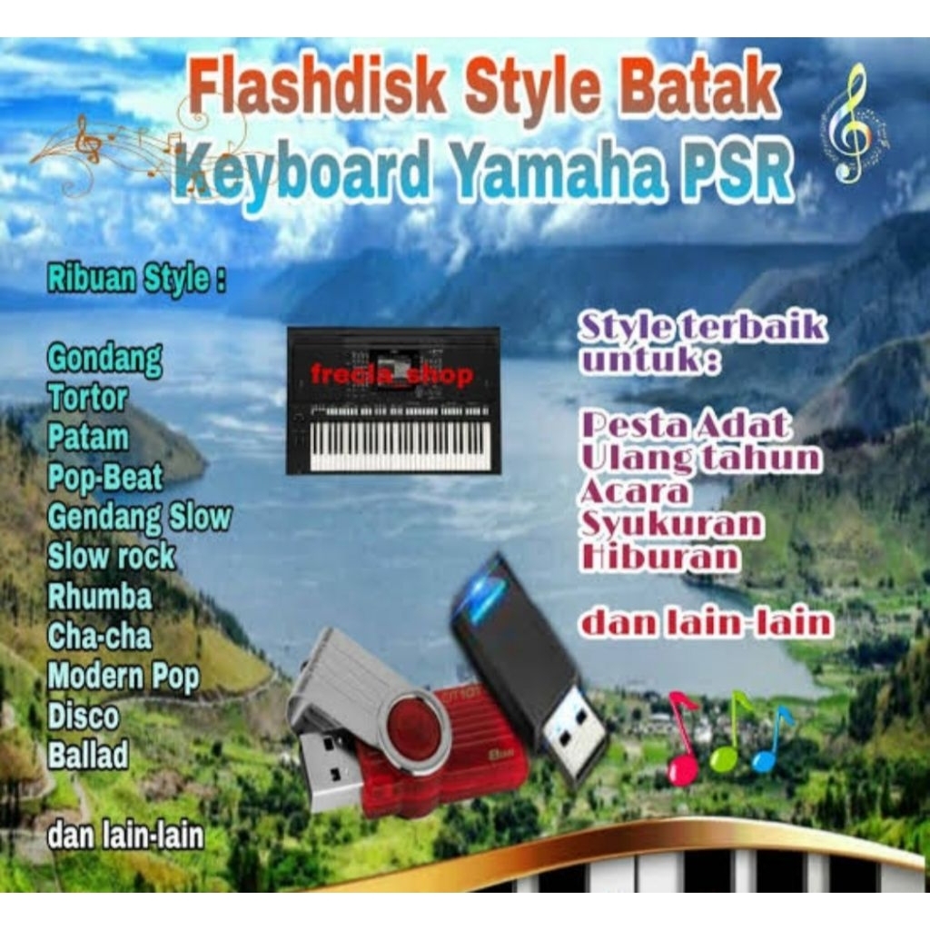Jual Flashdisk Isi MIDI Dan STYLE Semua Keyboard Organ | Shopee Indonesia