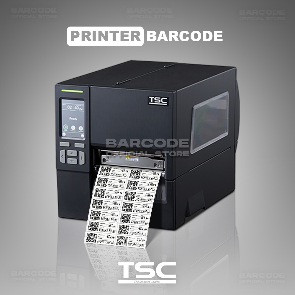 Jual Printer Label Barcode TSC MB341T Cetak Sticker Industrial Thermal ...