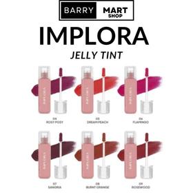 Implora Lip Tint Jelly Tint Bibir Glossy Natural Awet Moisturizing Cheek Lip