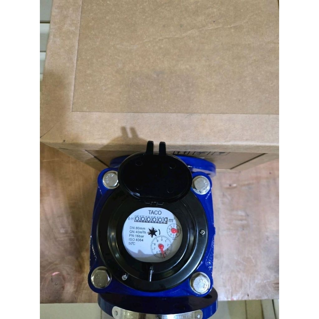 Jual Meteran Air / Water Meter TACO Type Flange Size 3 Inch ( 80 mm ...