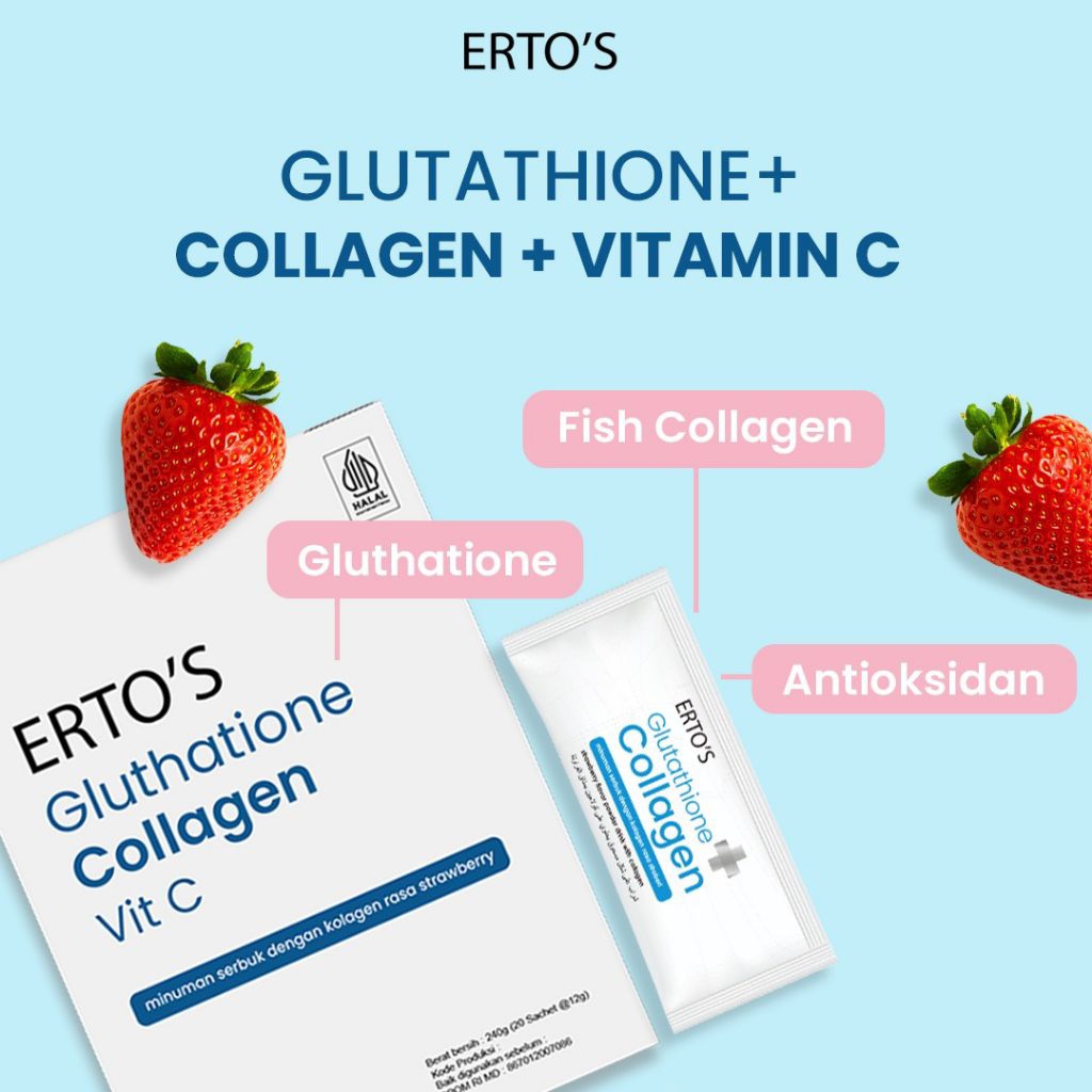 Jual Glutathione Collagen Drink Ertos | Shopee Indonesia