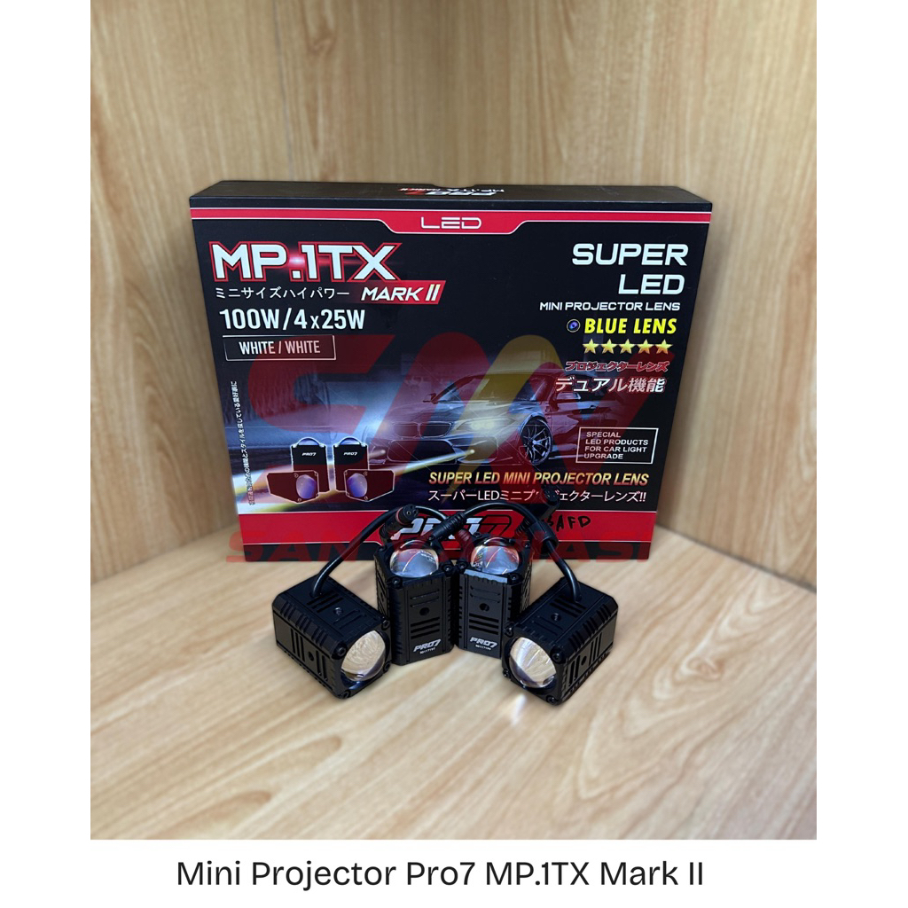 Jual READY SIAP KIRIM ‼️ PRO7 MP1TX MARK II MINI PROJECTOR UV BLUE LENS ...