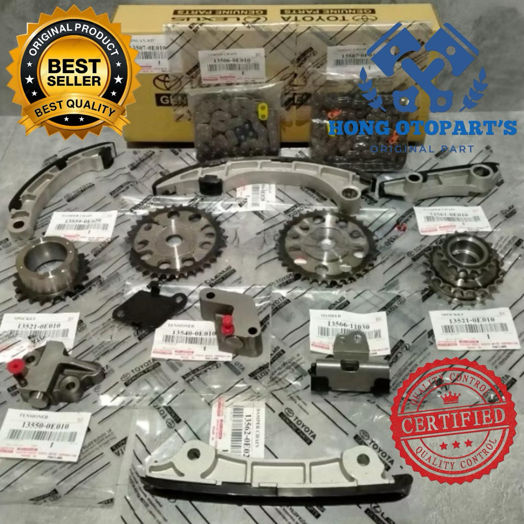 Jual TIMING CHAIN SET RANTAI KETENG SET INNOVA REBORN HILUX REVO 2GD ...