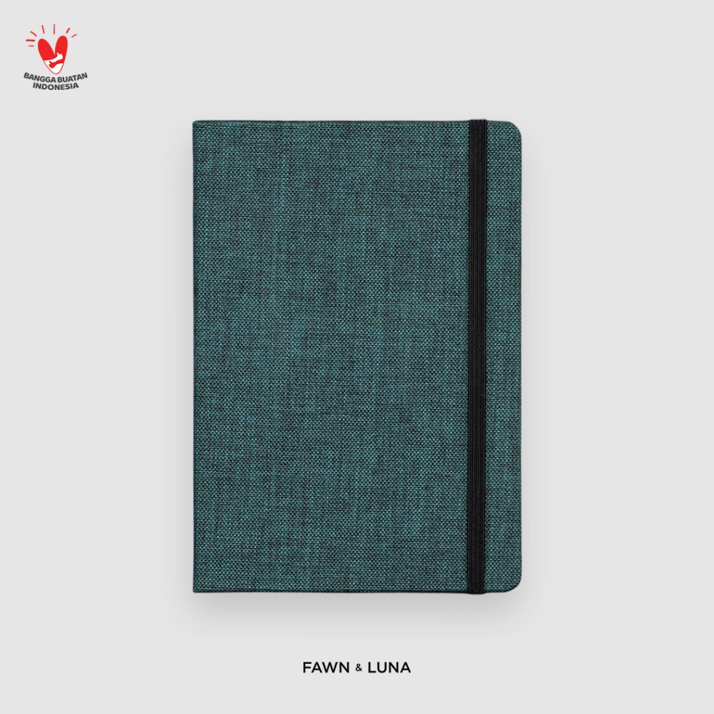 Jual Fawn & Luna - HUNTER GREEN - Notebook Large A5 - Buku Jurnal ...