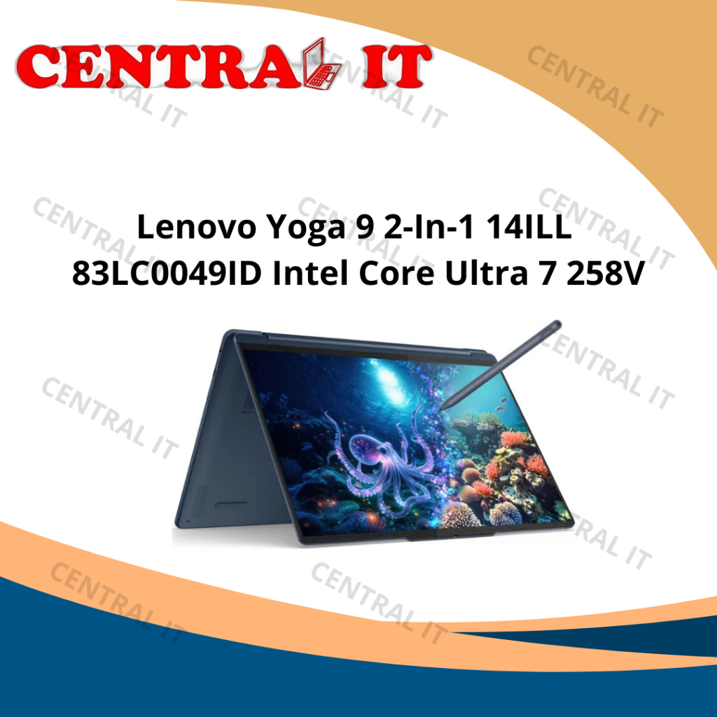 Jual Lenovo Yoga 9 2-in-1 14ILL 83LC0049ID Intel Core Ultra 7 258V 32GB ...