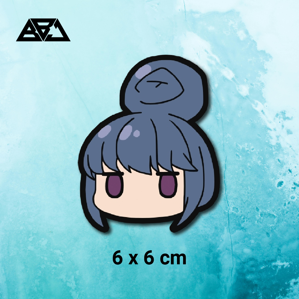 Jual STICKER STIKER CUTTING ANIME LUCU YURU CAMP SHIMA RIN DANGO ...