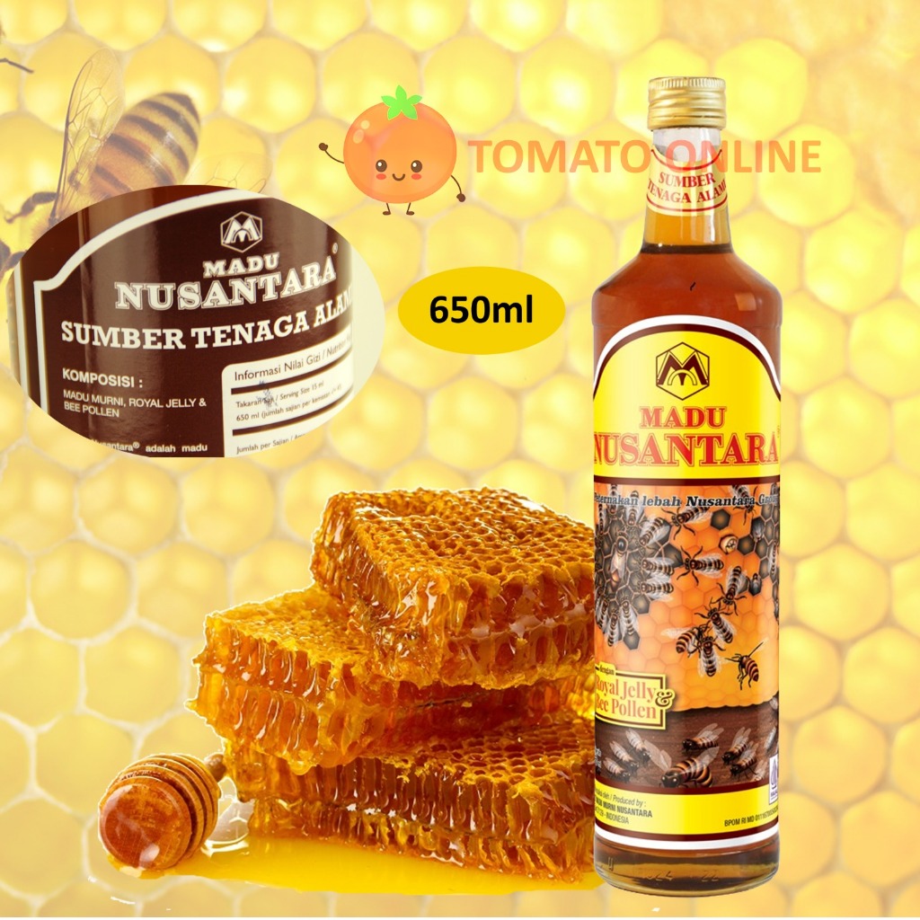 Jual Nusantara / Madu SUPER ROYAL JELLY & BEE POLLEN Honey Halal ...