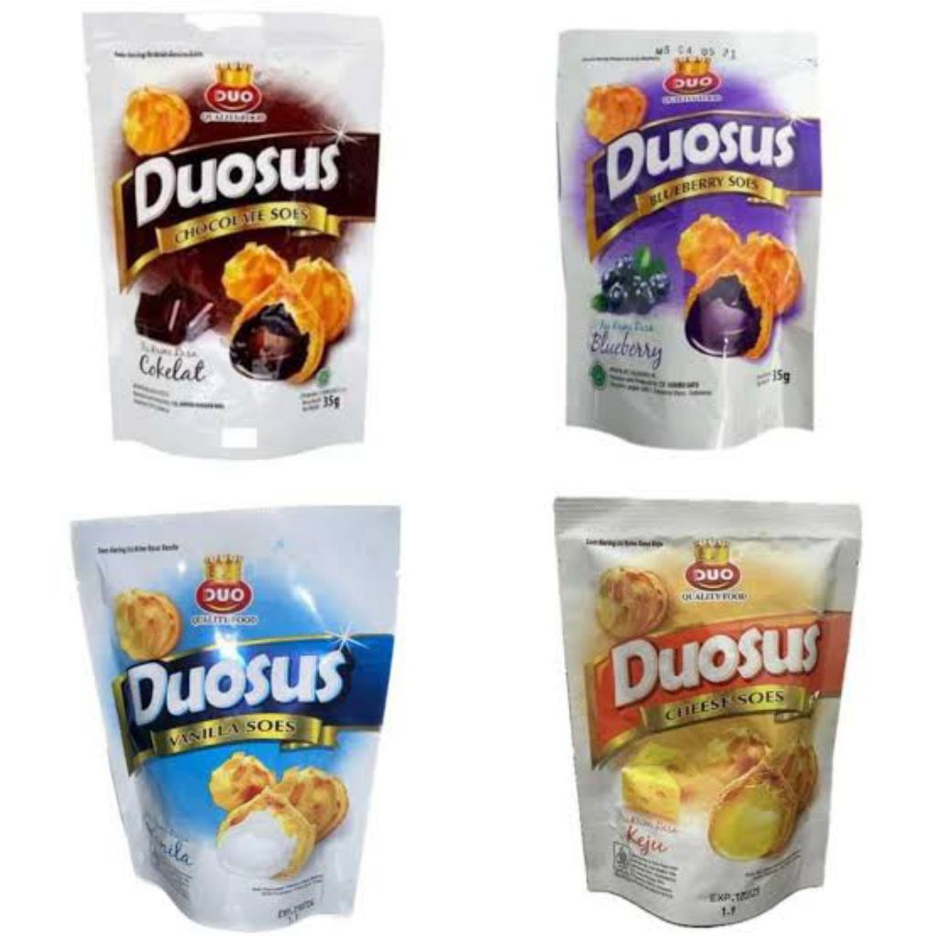 Jual Duo Sus Snack Sus Kering All Variant 1 Pcs | Shopee Indonesia