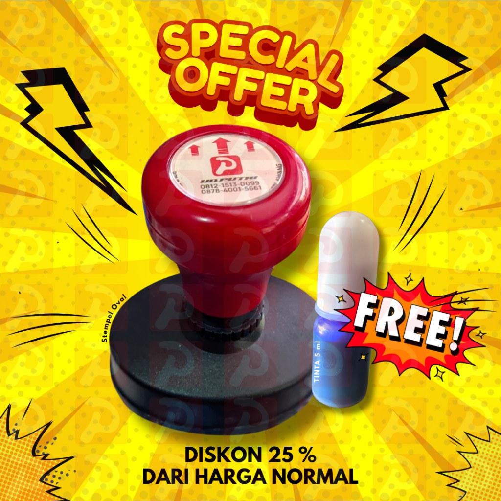 Jual Stempel Flash RT RW Oval 51 FREE TINTA | Stempel Resmi Lingkungan ...