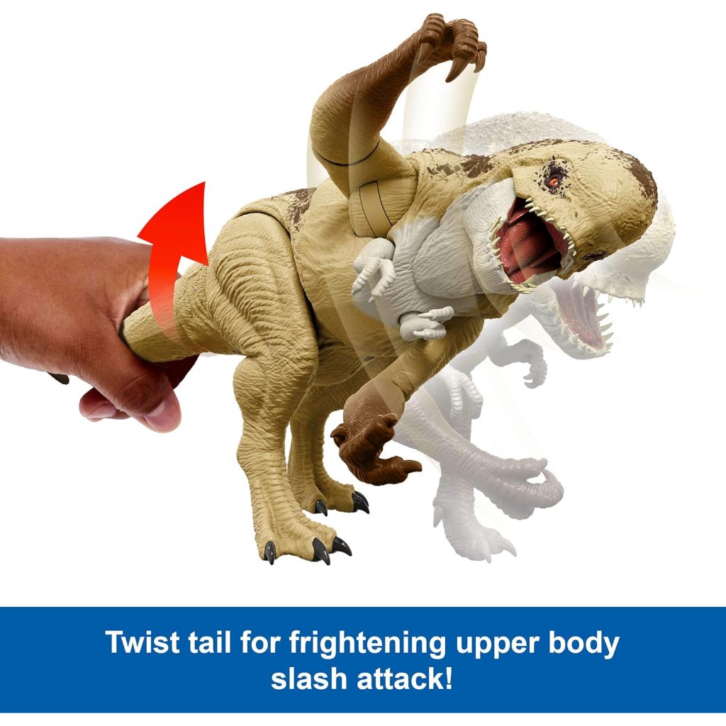 Jual Mattel Jurassic World Rebirth Distortus Rex Rumble N Rampage ...