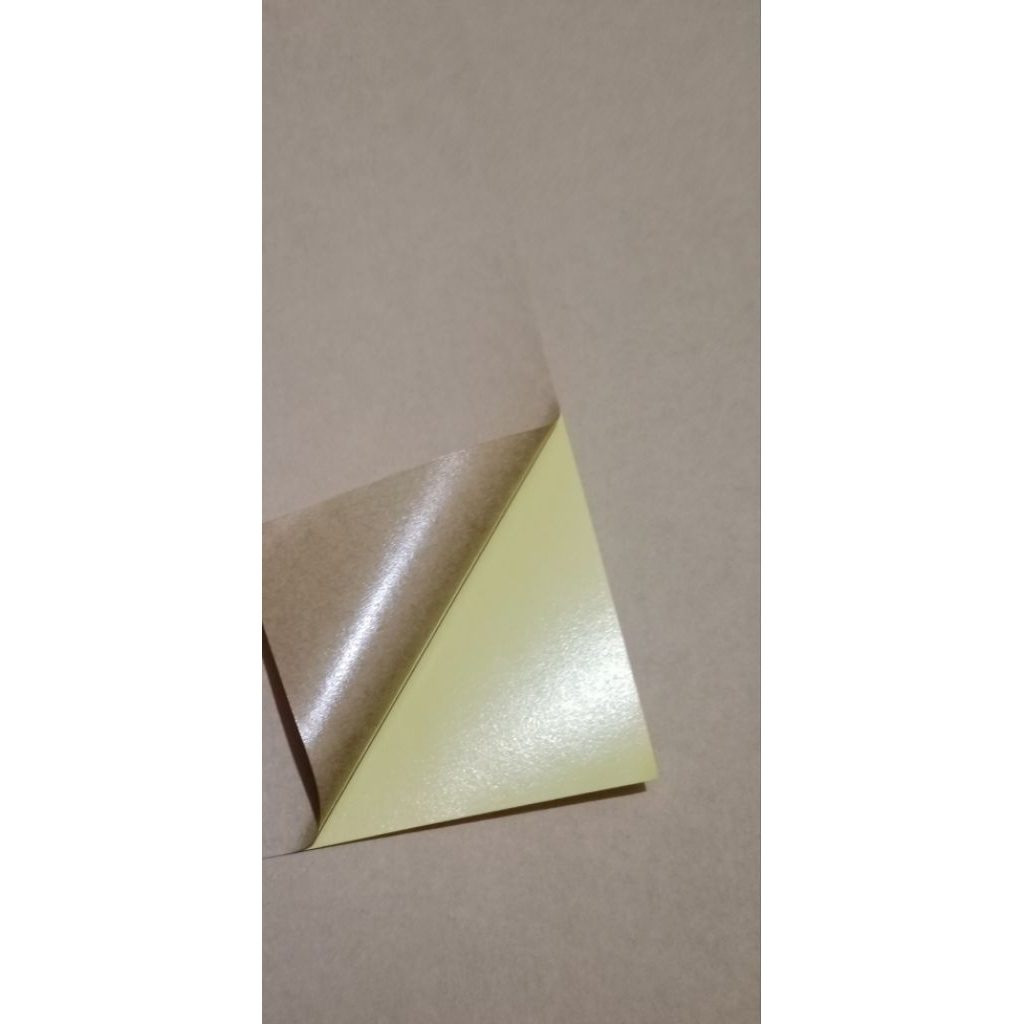 Jual isi 10 lembar kertas sticker kraft coklat A4/ F4 | Shopee Indonesia