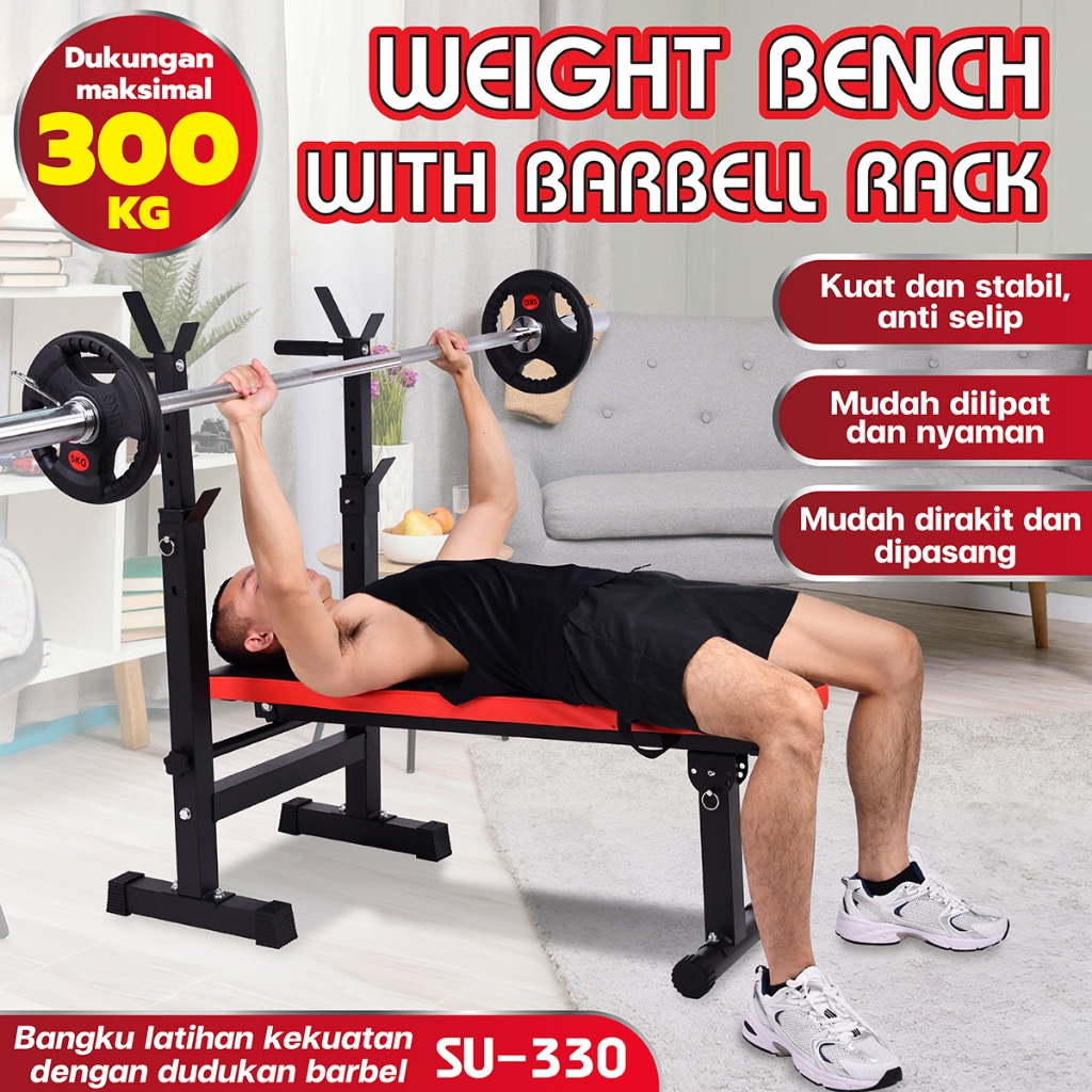 Jual HTD Sport Bench Press Besa Adjustable Multi Gym Weight Bench ...