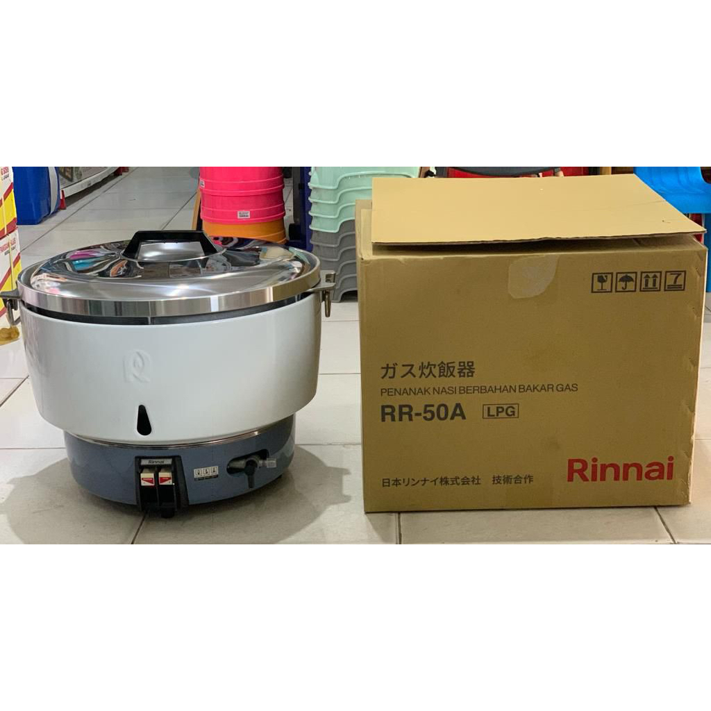 Jual Rice Cooker Gas Rinnai RR-50A Penanak Nasi Bisa Dikirm Instan ...