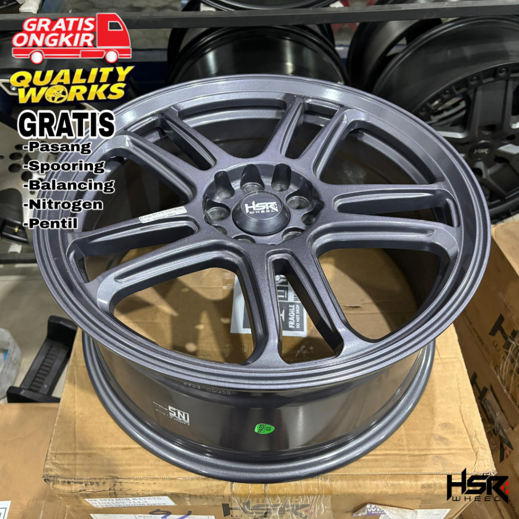 Jual Velg Racing R17 HSR NX SPO Promo Velg Mobil New Avanza, Ertiga XL7 ...