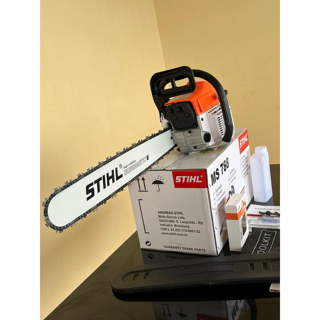 Jual Mesin Chainsaw STIHL MS 788 Bar 24 Inch dan Rantai Komplit Fullset ...