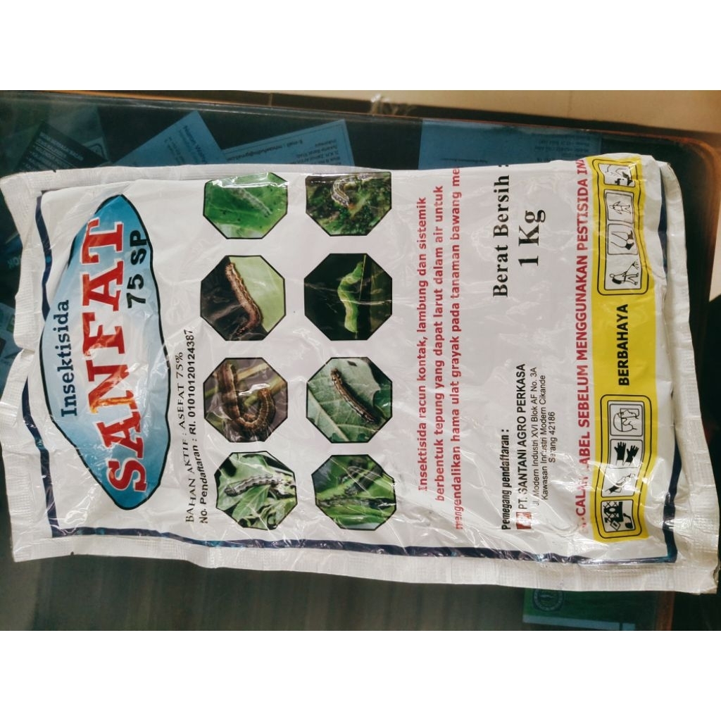 Jual INSEKTISIDA SANFAT ASEFAT 75SP ORIGINAL 1KG | Shopee Indonesia