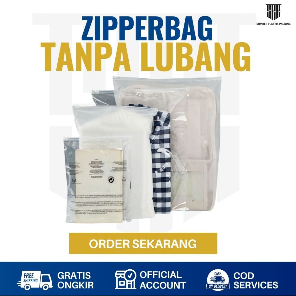 Jual ZipperLock Zipperbag Storage Bag Travel Pouch Serbaguna Tempat ...