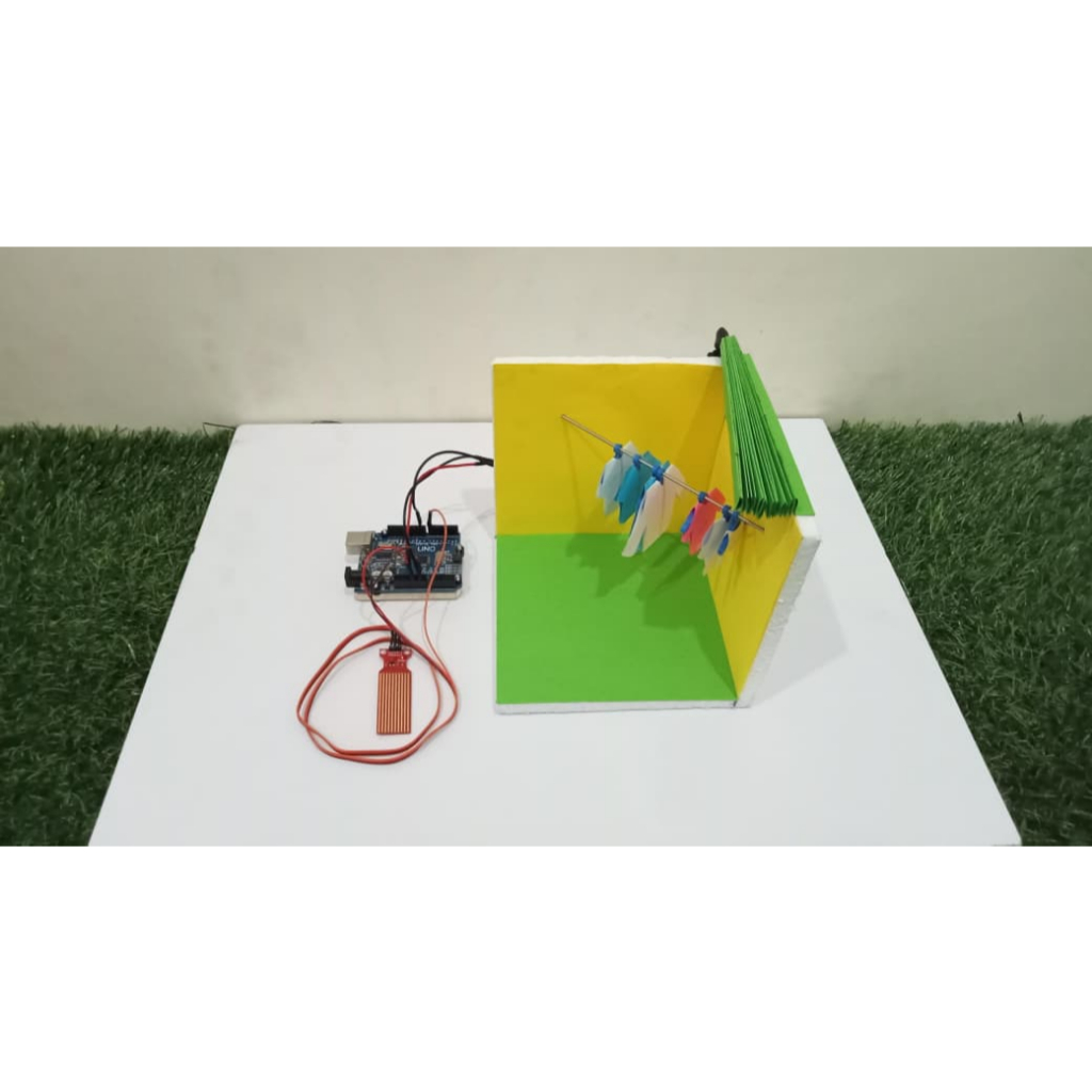 Jual Miniatur Kanopi Sensor Hujan Jemuran Otomatis Support Arduino ...