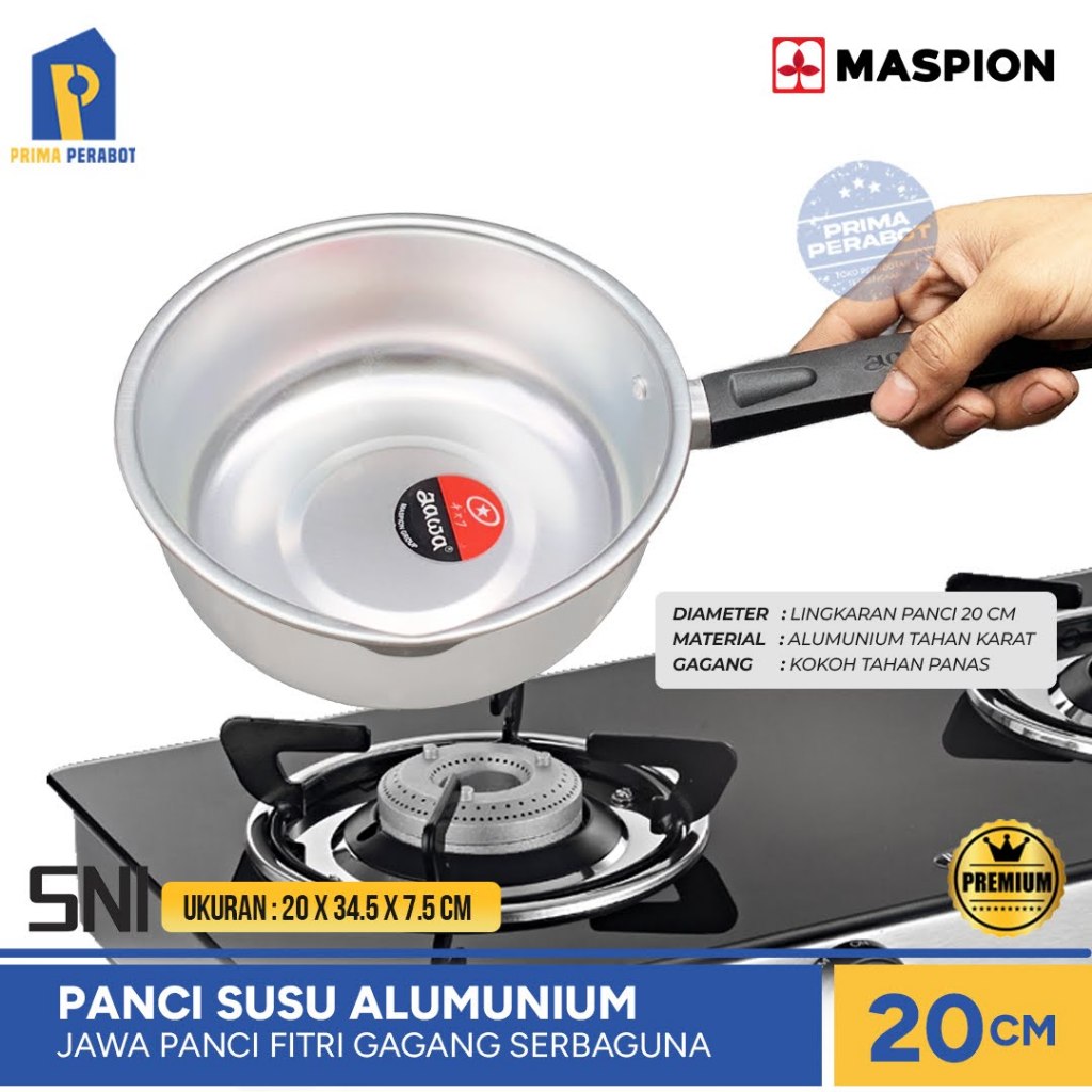 Jual Panci Fitri 20 cm Panci Mie Alumunium Maspion | Shopee Indonesia