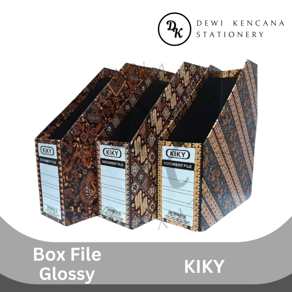 Jual KIKY Box File/Box Document File Glossy 26 x 9,5 x 30.5cm | Shopee ...
