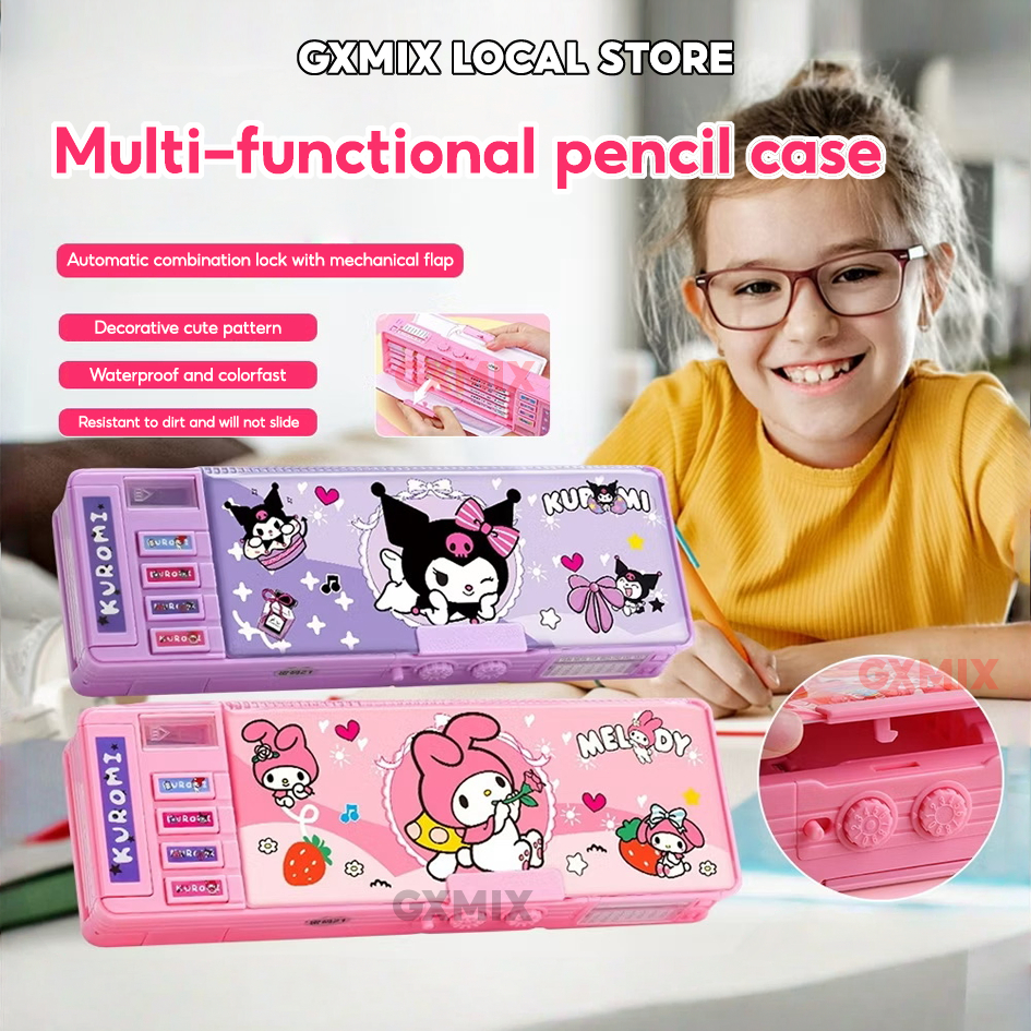 Jual [Free LBB stickers]kotak pensil anak perempuan kotak pensil kuromi ...