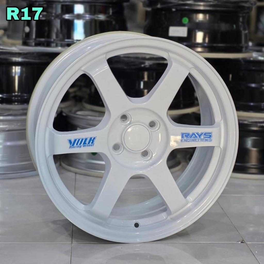 Jual velg racing r17 lebar 7,5 et 40 VOLKRAYS TE37 velg mobil ring 17 ...