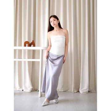 YoVela_Rok Satin Maxi Premium Satin Long Skirt Rok Satin Panjang Rok Duyung