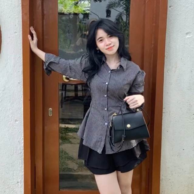 Kemeja Stripe
