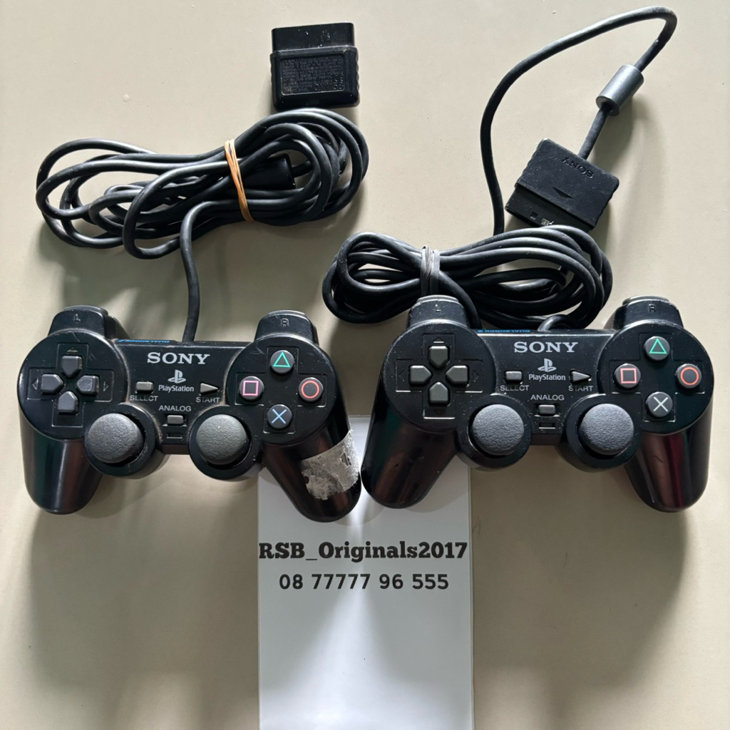 Jual Stick PS2 Playstation 2 - Dualshock 2 Original Mesin Kondisi Bekas ...