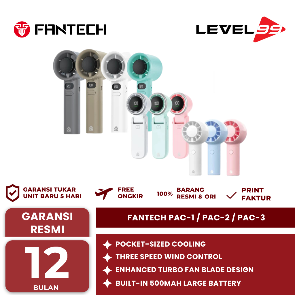 Jual FANTECH LIFE PORTABLE COOLER PAC1 / PAC-1 / PAC2 / PAC-2 / PAC3 ...