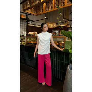 Long Cullote Highwaist Pants Celana Kulot Premium Scuba Kulot Wanita