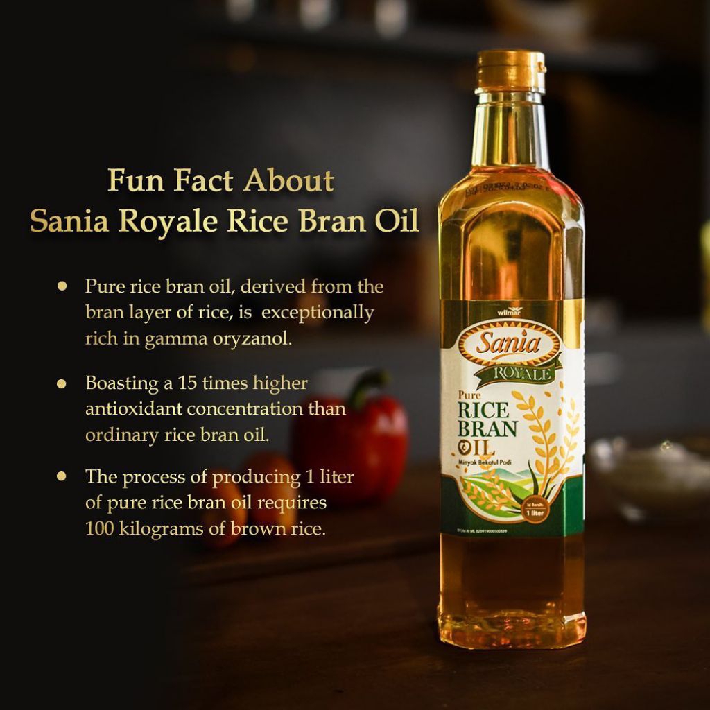 Jual SANIA ROYALE PURE RICE BRAN OIL / SOYA OIL 1 LITER EXP JUNI 2027 ...