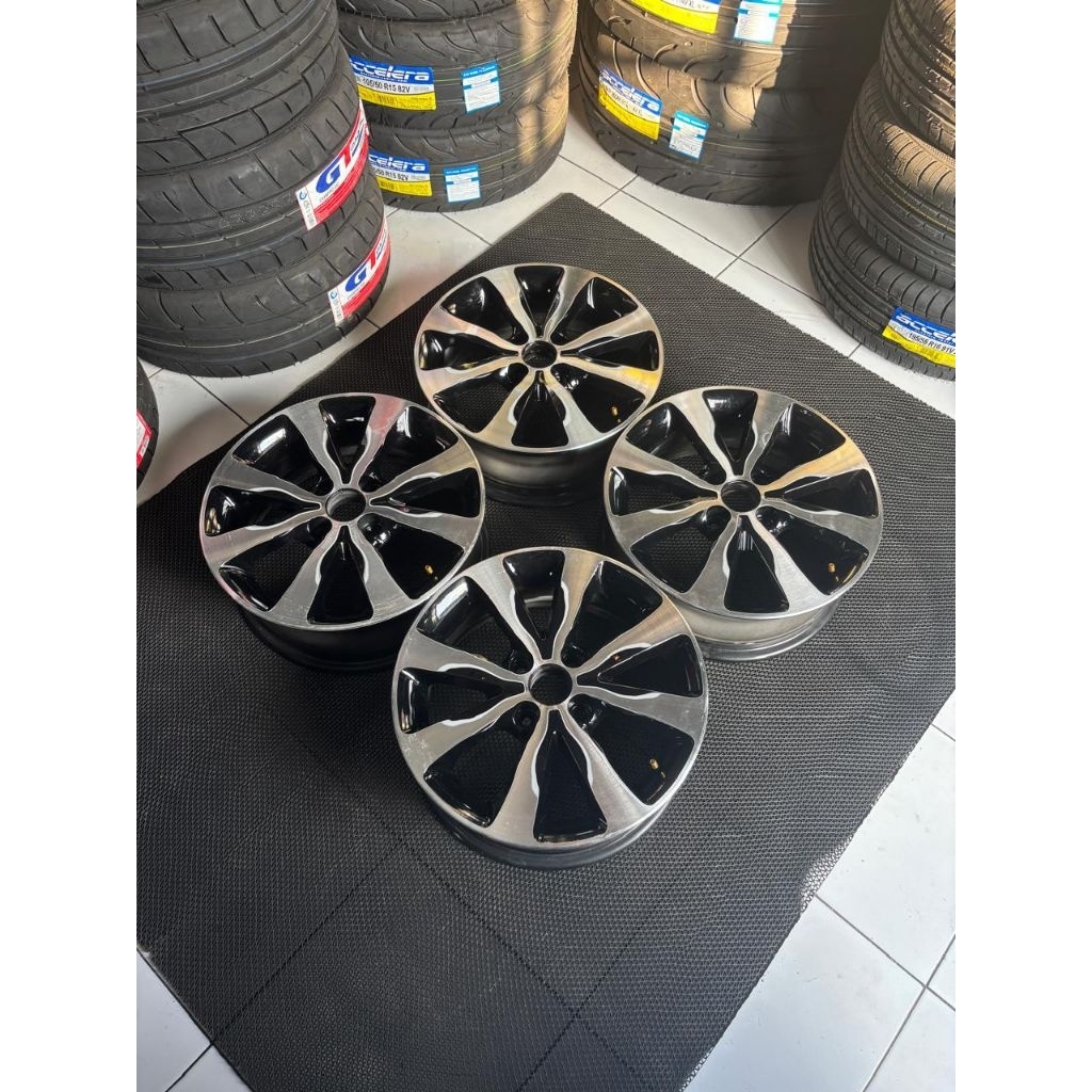 Jual velg racing R15 pcd 4x100 | Shopee Indonesia