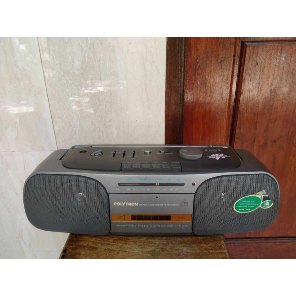 Jual polytron radio tape grand compo mini type PSC-123 radio dan ...