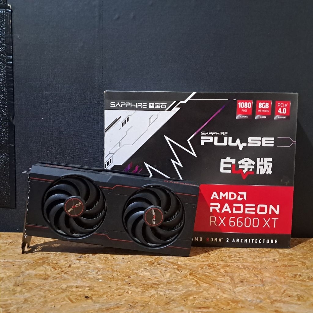 Jual SAPPHIRE PULSE AMD RADEON RX 6600 XT GAMING | BIOSTAR RX 6600 XT ...