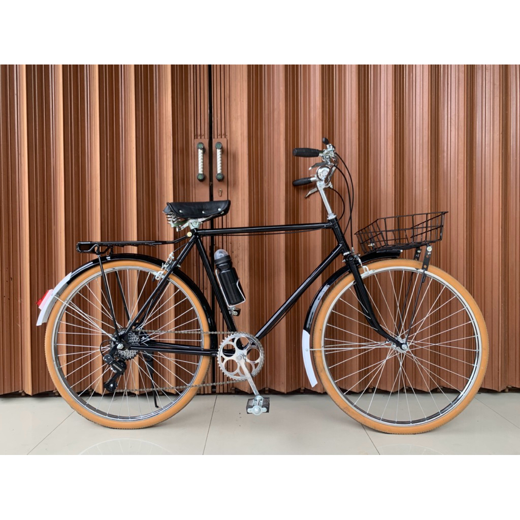 Jual SEPEDA ONTEL HEREN 9 SPEED SHIMANO RODA 26” | Shopee Indonesia