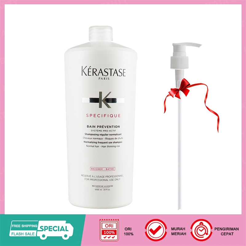 Jual Kerastase Bain Prevention 1000ml - Shampoo Anti Rontok 1L | Shopee ...
