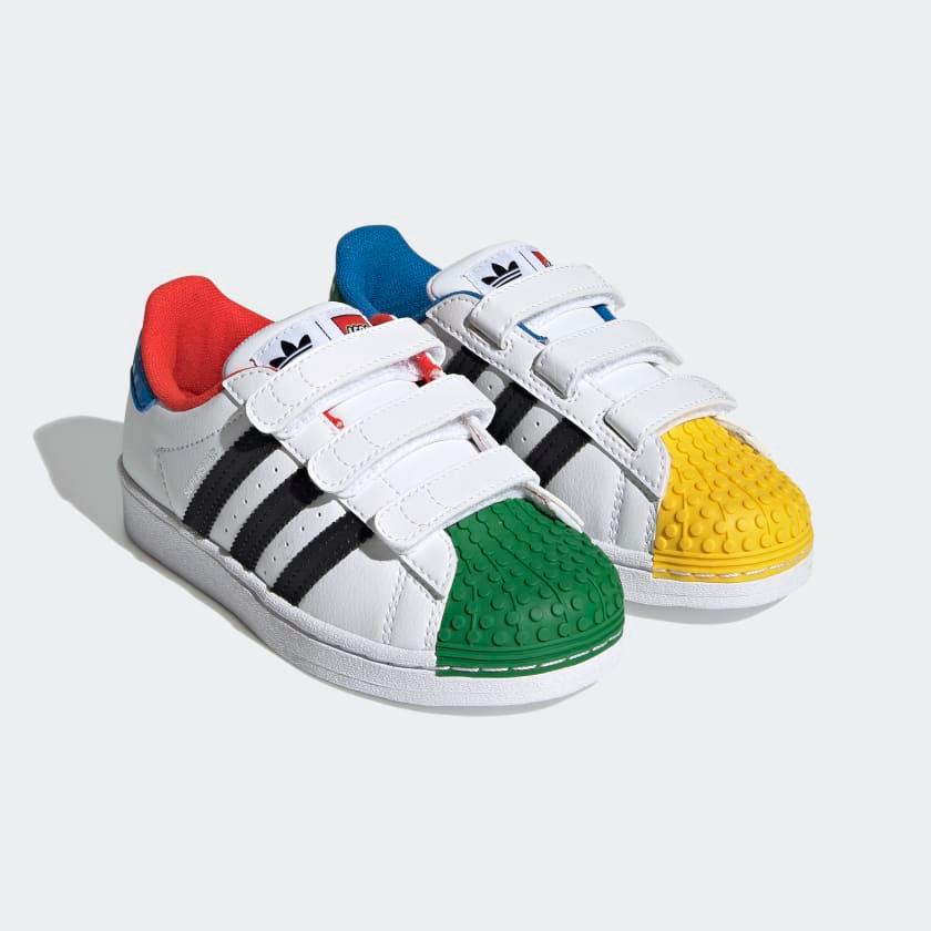 Sepatu Anak Adidas Superstar 360 X Lego Kids Sepatu Anak sepatu kets  strap Sneakers lego strap shoes Sepatu Adidas Anak Adidas Lego