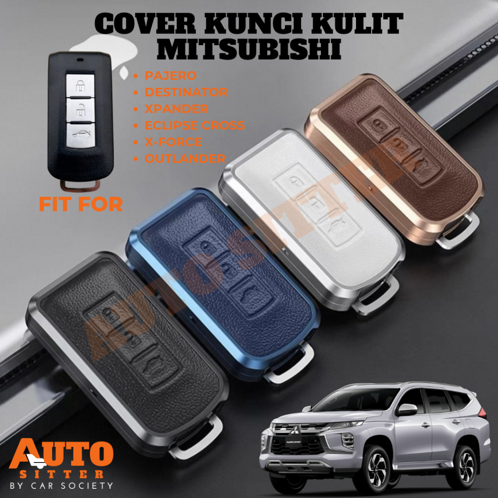 ontto Car Key Case Cover Fit for Mitsubishi Outlander Eclipse