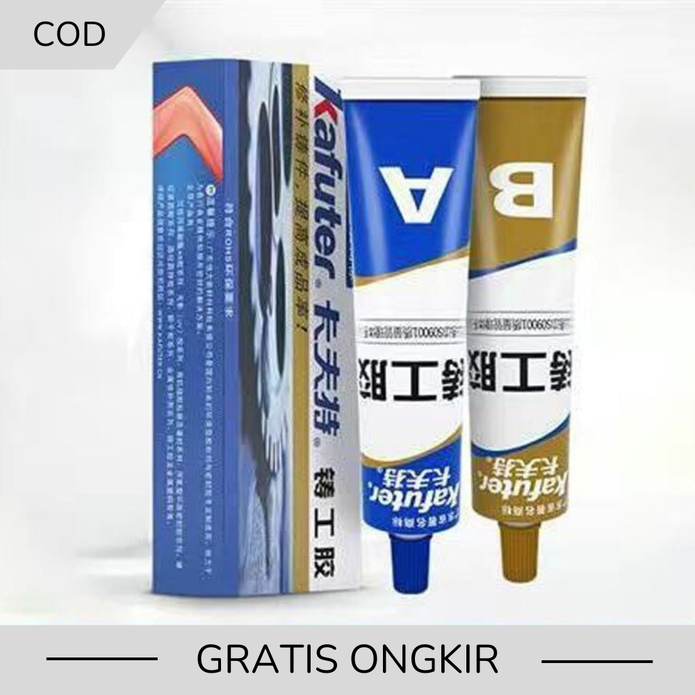 Jual LEM AB CAMPUR LEM A+B 100GRAM METAL REPAIRING GLU 100 GRAM LEM ...
