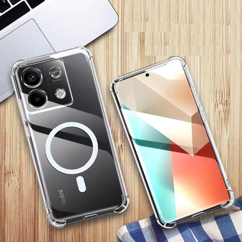 Jual Case Redmi Note 13 Pro 4G 5G / 13 Pro Plus MAGSAFE Anti CRACK ...