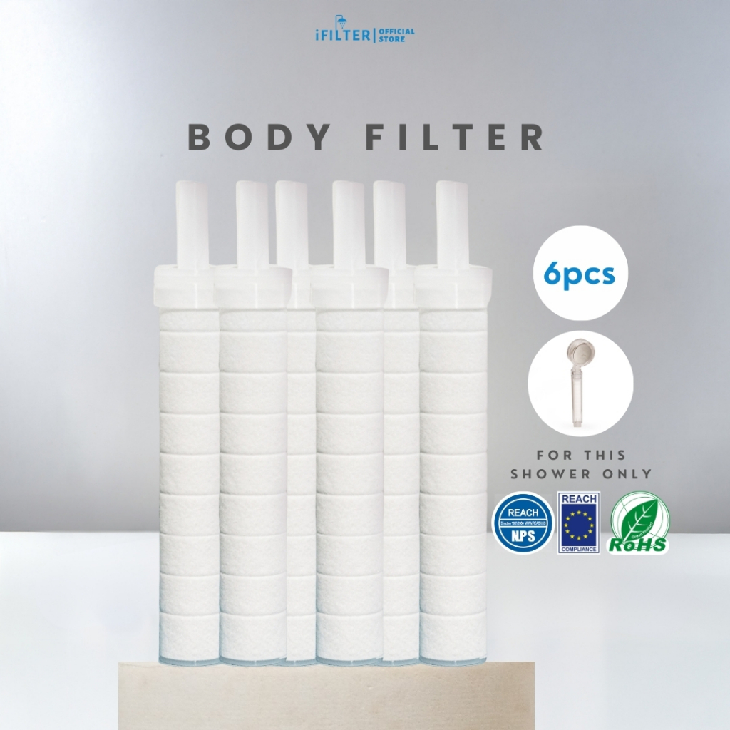 Jual iFILTER - Body Filter 6 pcs (for Crystal Shower) | Shopee Indonesia