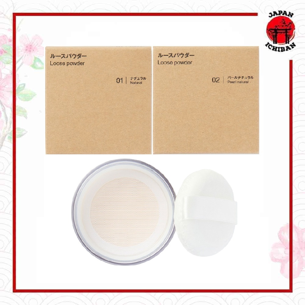 Jual Muji Loose Powder Large 18g Bedak Wajah Muji Original Japan ...
