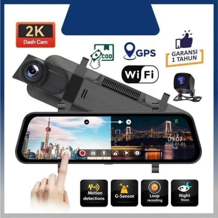 Jual Aion V Dashcam Mobil Camera Depan Belakang Layar Sentuh IPS Night ...