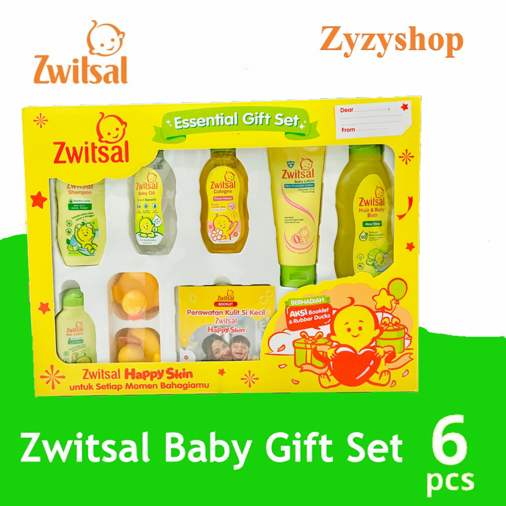 Jual Zwitsal Baby Natural Gift Set Paket Hampers Perlengkapan